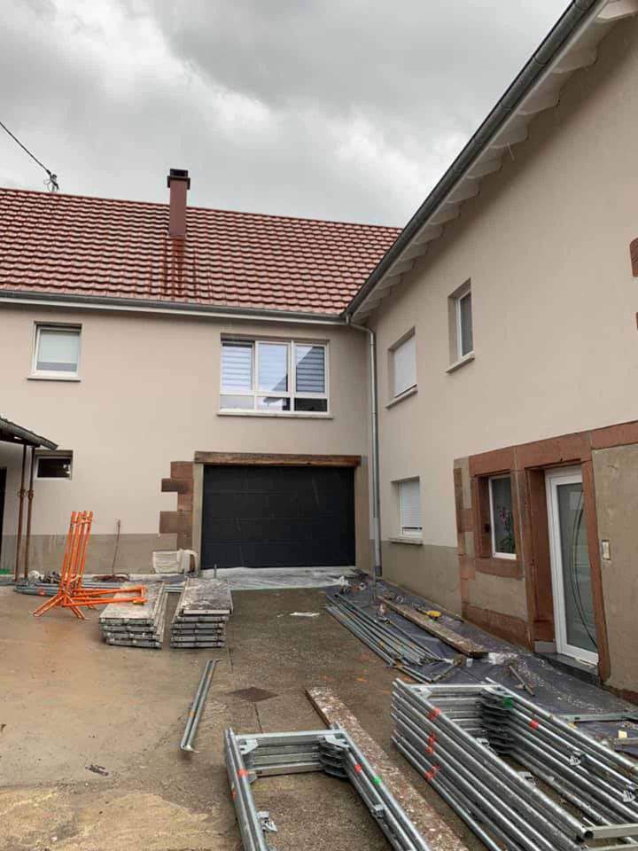 Crépi façade Strasbourg