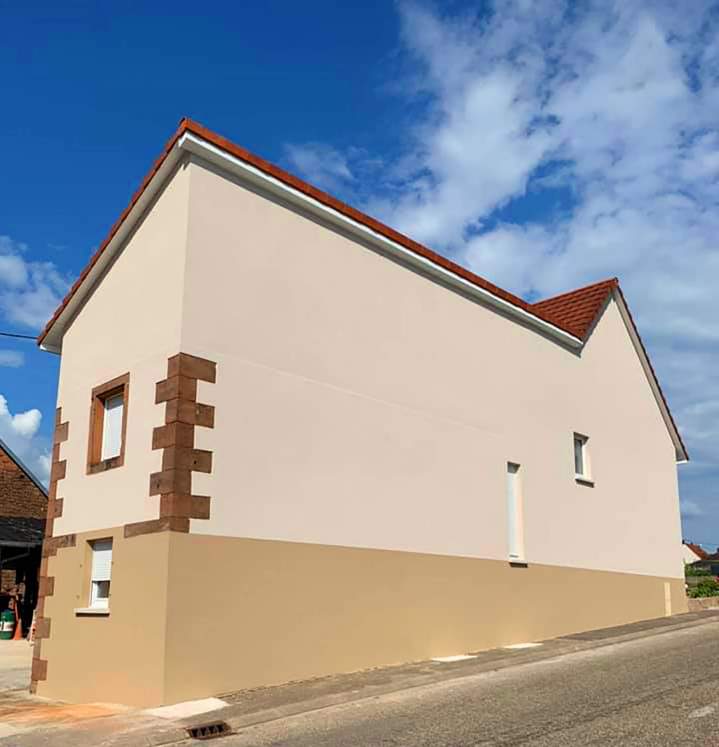 Peinture façade Strasbourg